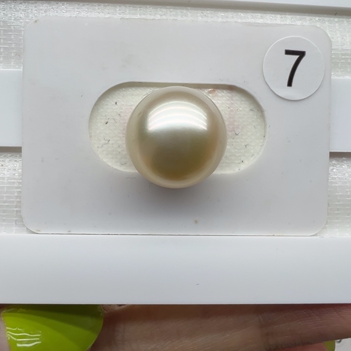 金珠裸珠粉14+mm海水珍珠未镶嵌