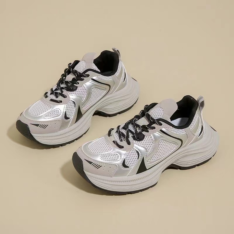 秋冬休闲运动鞋ins超火厚底女士百搭跑步老爹鞋学生鞋ZL7521