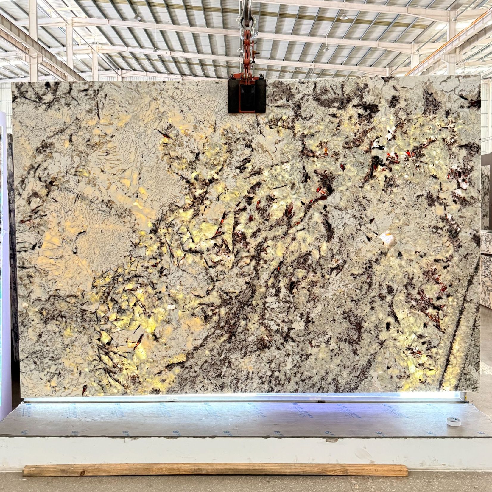 巴西进口奢石金枝玉叶入户玄关背景墙定金链接