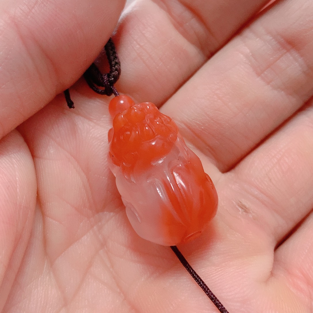 南红玛瑙吊坠(不含链)未镶嵌