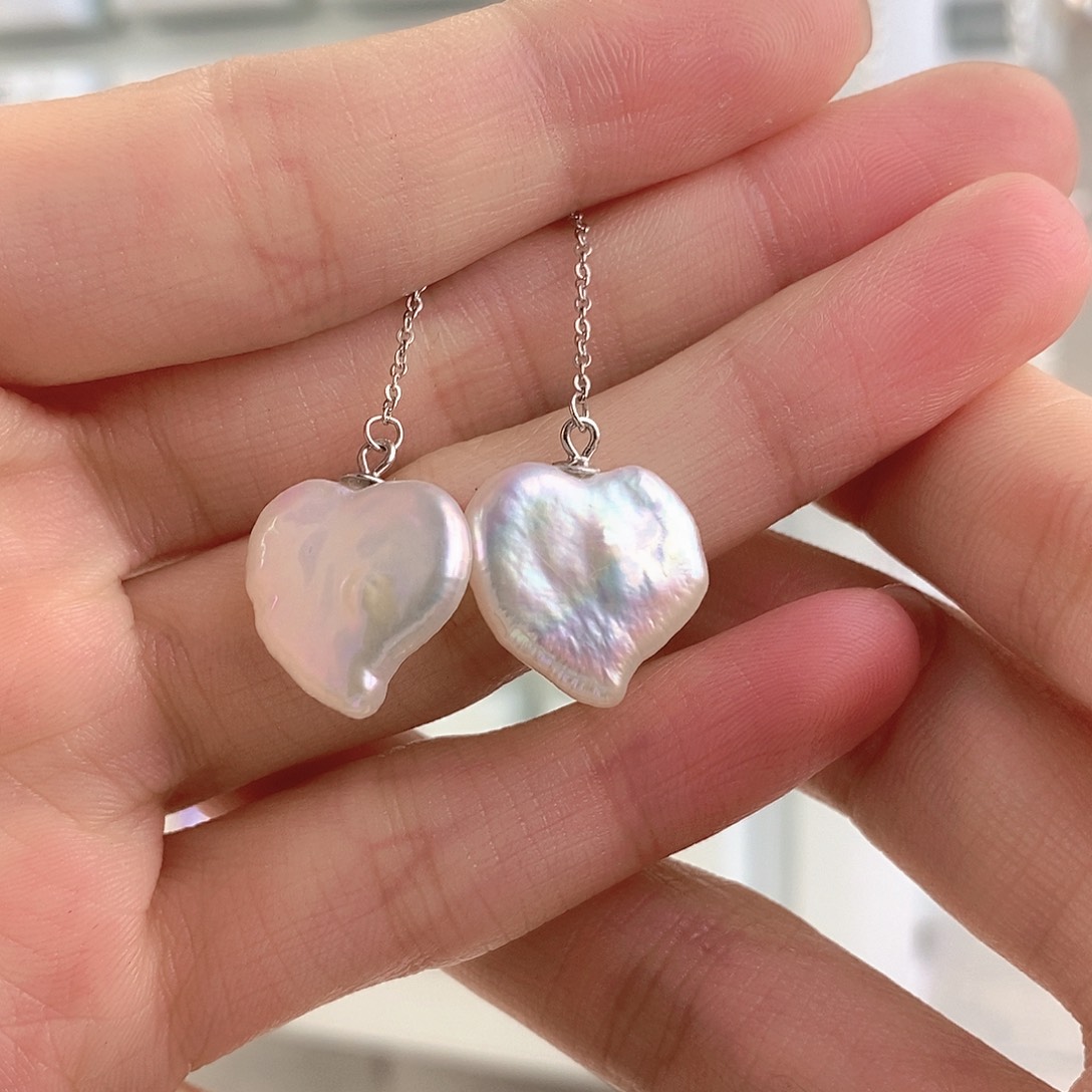 淡水珍珠颈饰银S925镶嵌