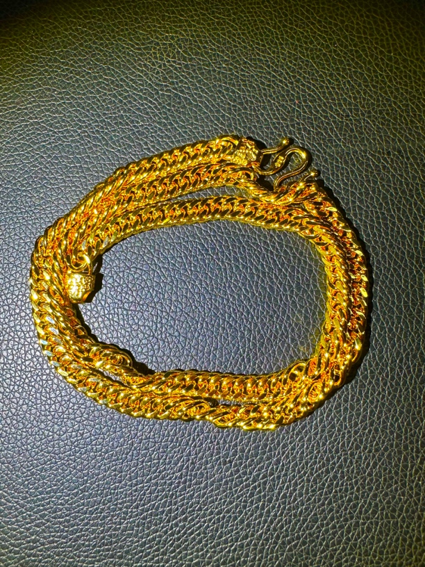 ZSJ0869双扣老板大金项链