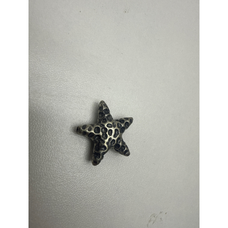 复古银色星形流苏胸针女文艺风古风配饰