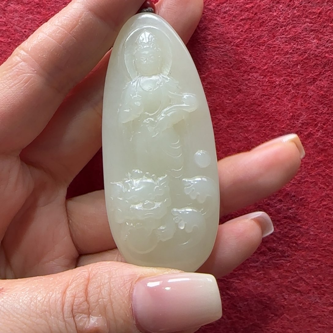 和田玉挂件未镶嵌