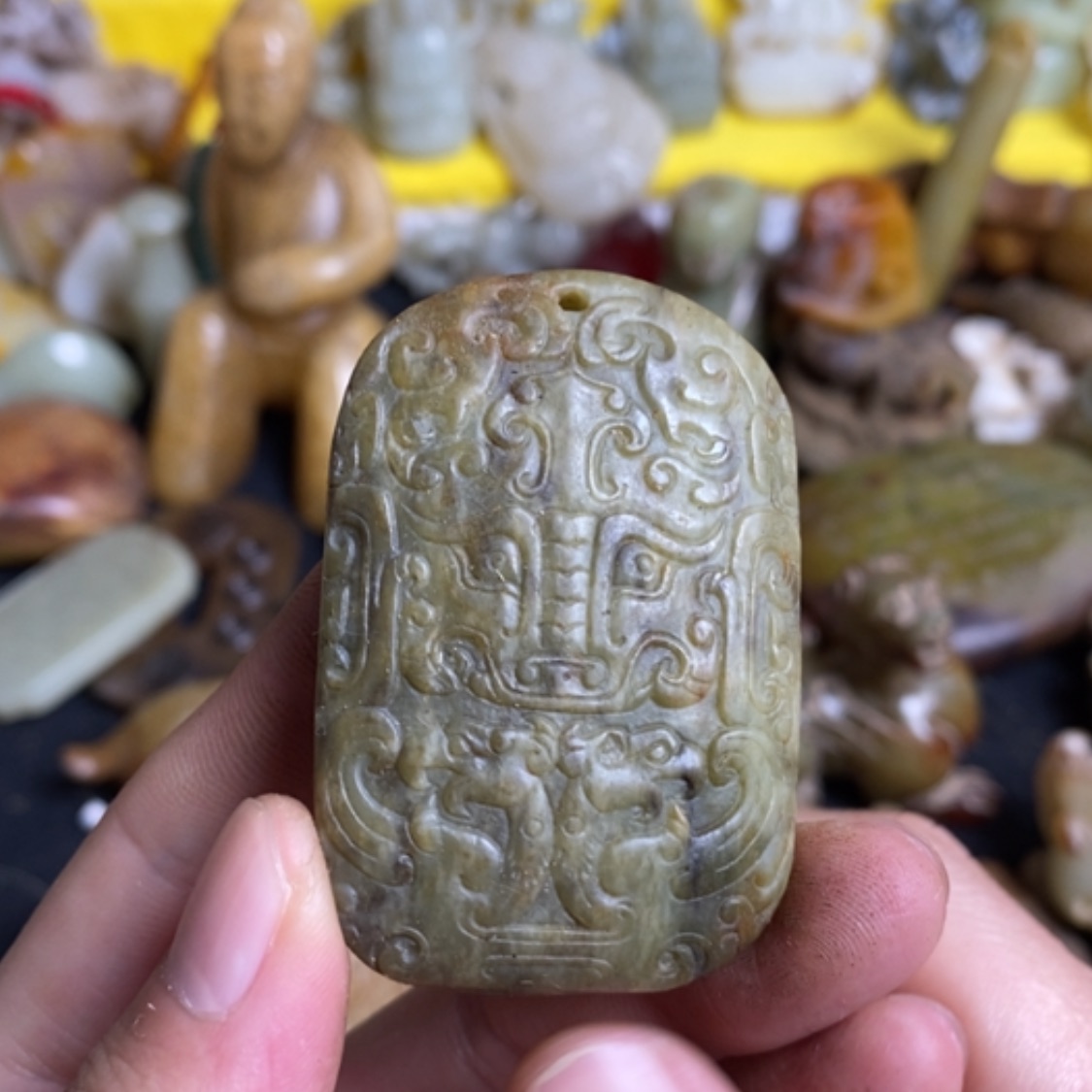 【闪购商品】和田玉（糖玉）颈饰未镶嵌