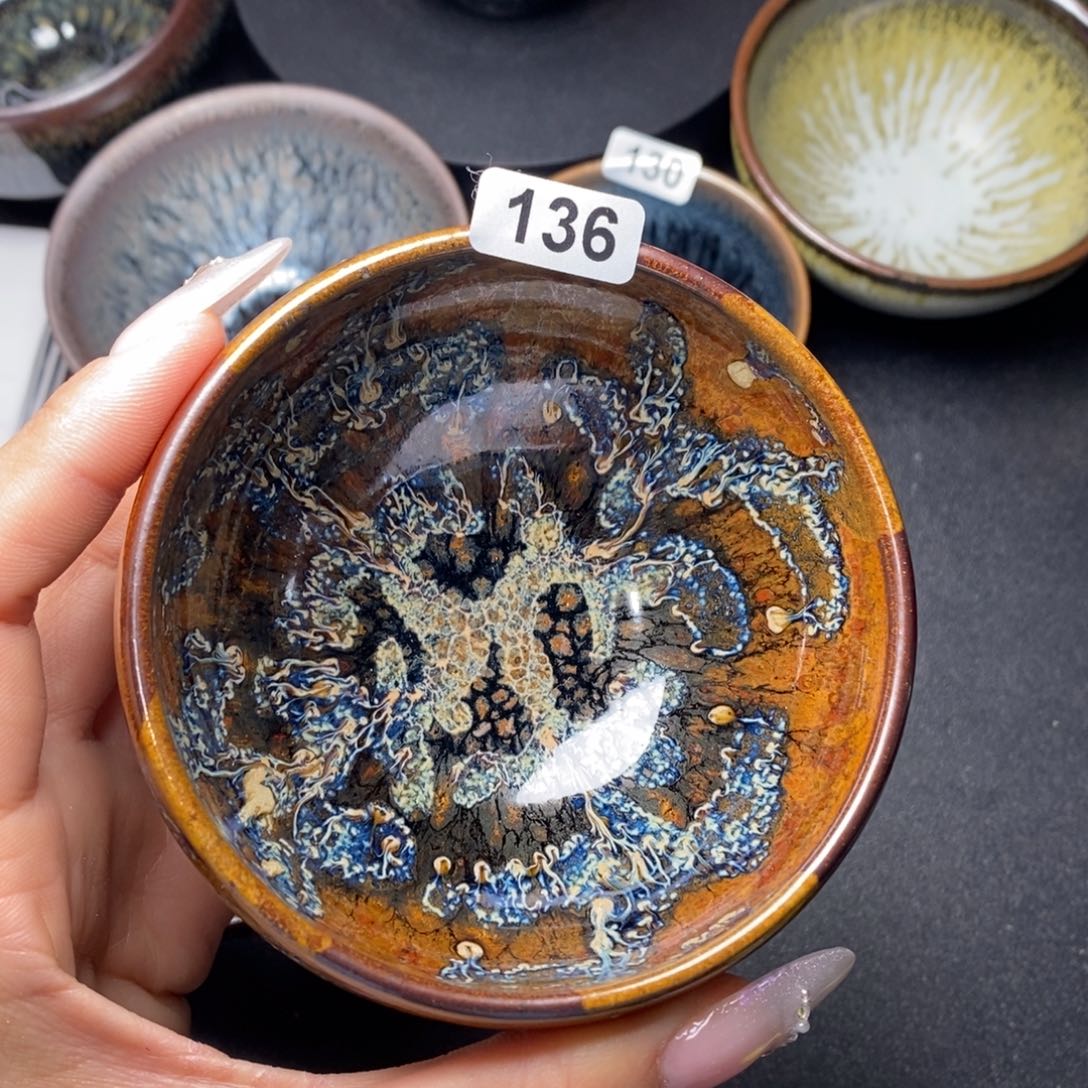 茶盏建窑建盏主人杯136