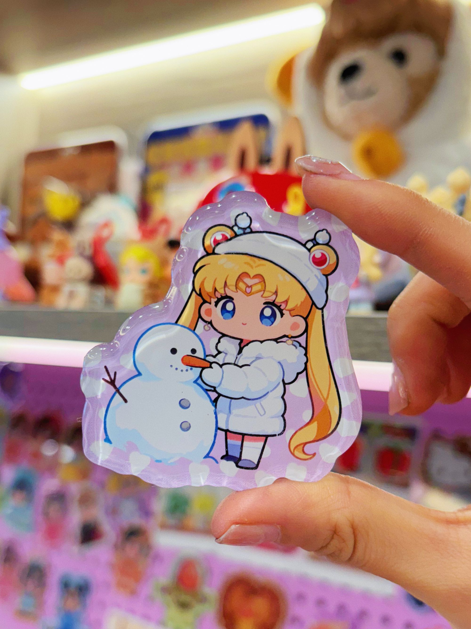 【美少女战士】100款DIY亚克力异形冰箱贴礼物