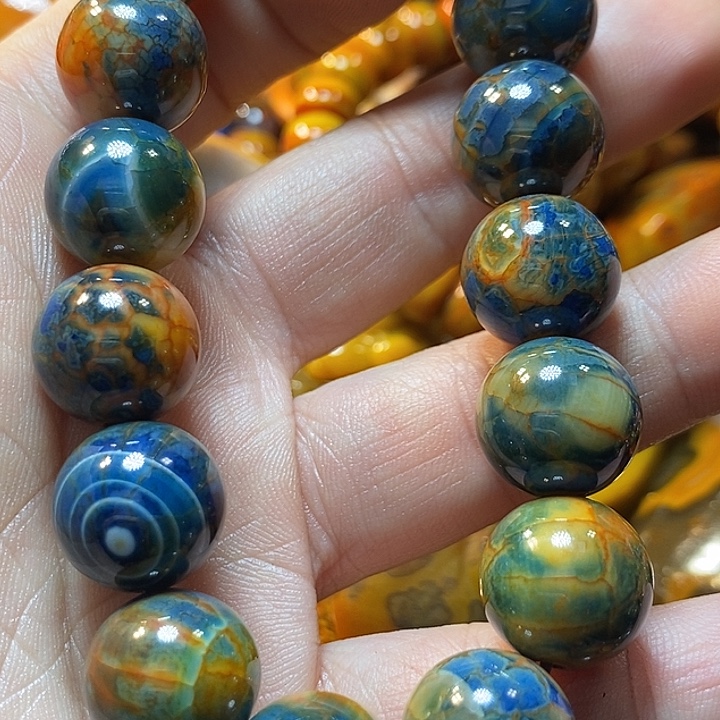 大***哥玛瑙/玉髓未镶嵌手链