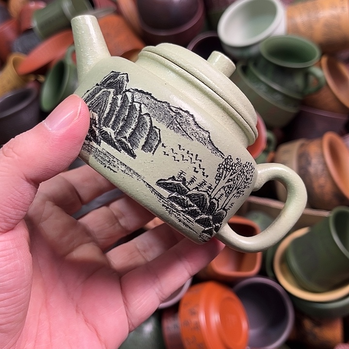 紫砂茶杯全手工紫砂主人杯