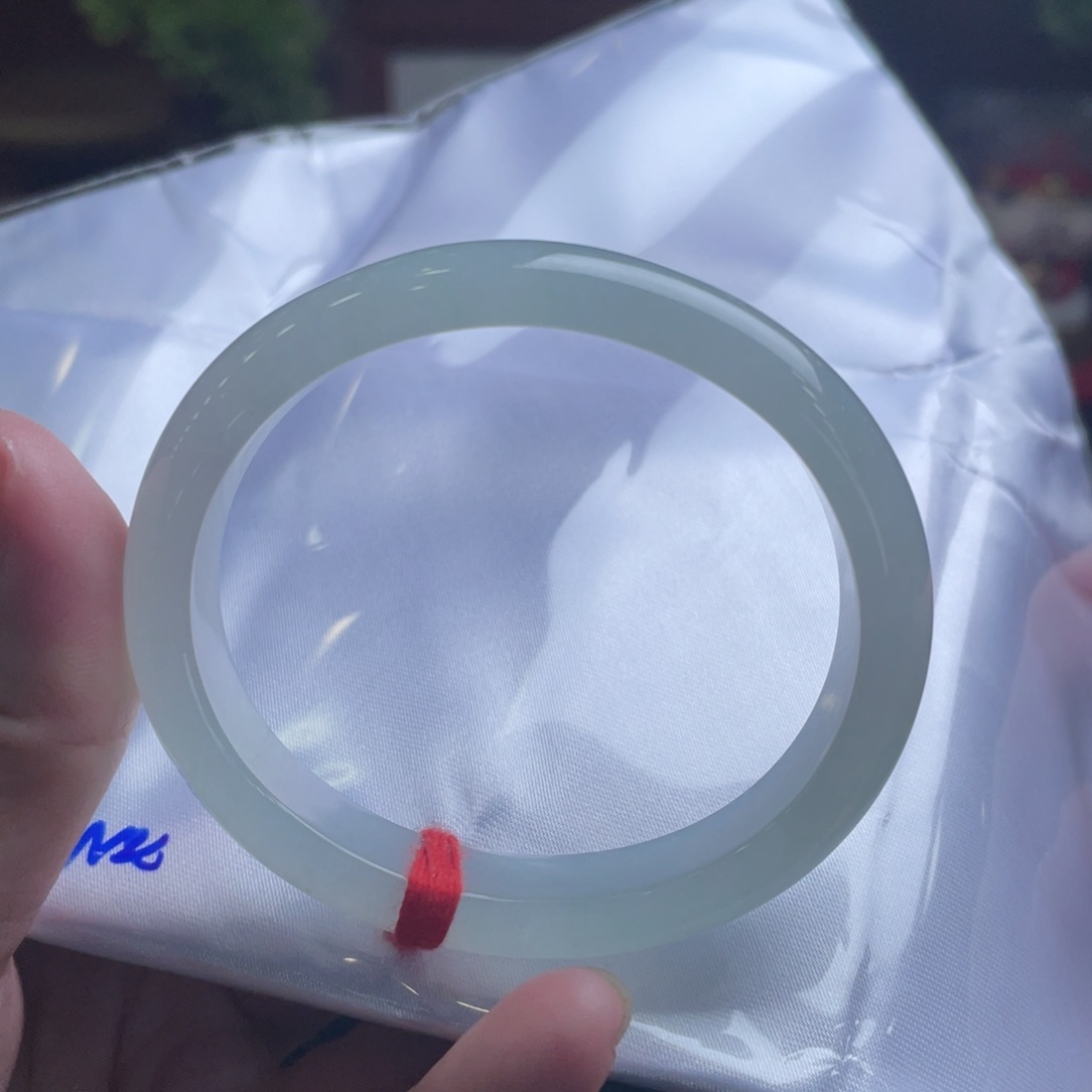 翡翠手镯未镶嵌53.3贵妃 晴水甜