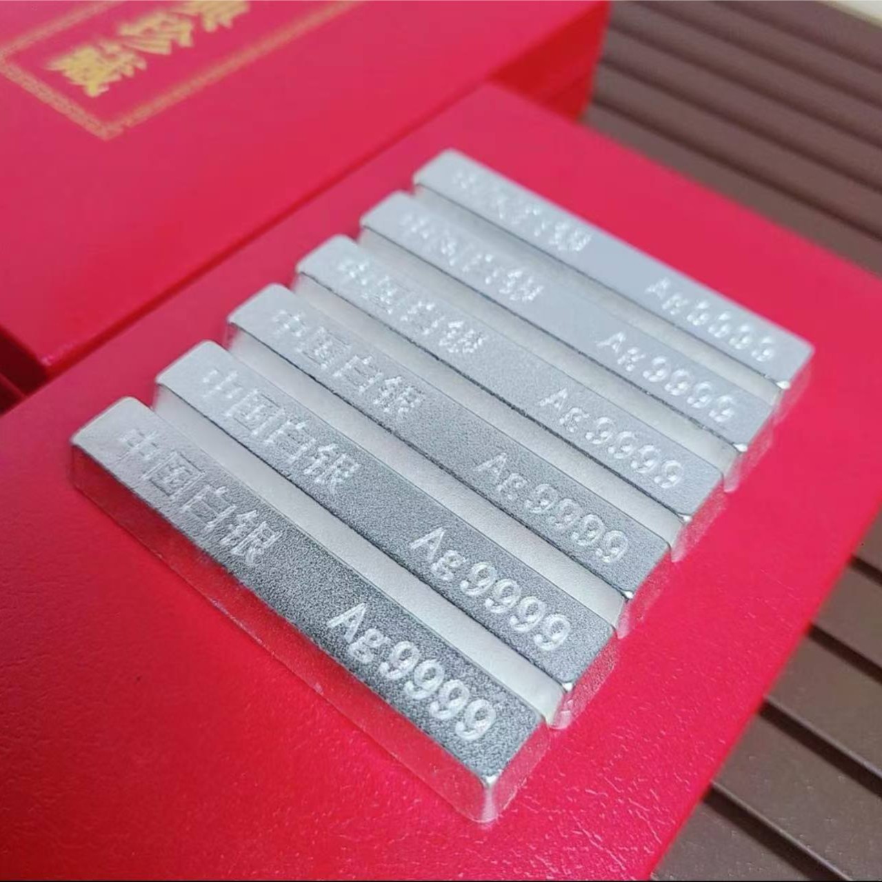 宠粉福利 创意小方条实心18克桌面摆件聚宝盆送礼有面子w