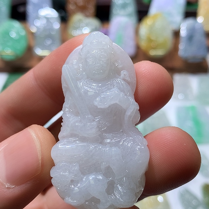 翡翠颈饰未镶嵌挂件