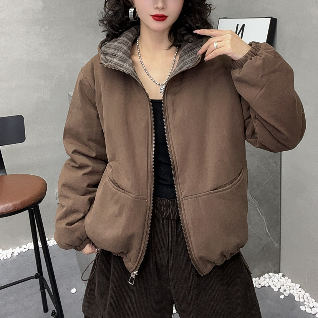 19149新款秋冬加厚棉服休闲百搭