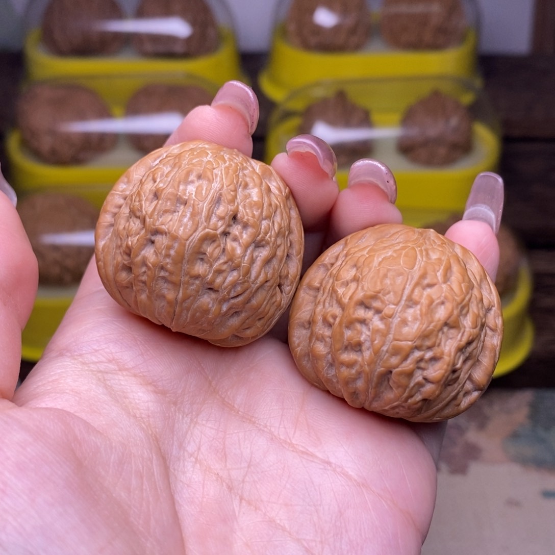 文玩核桃把件全品35.5尺铁锤