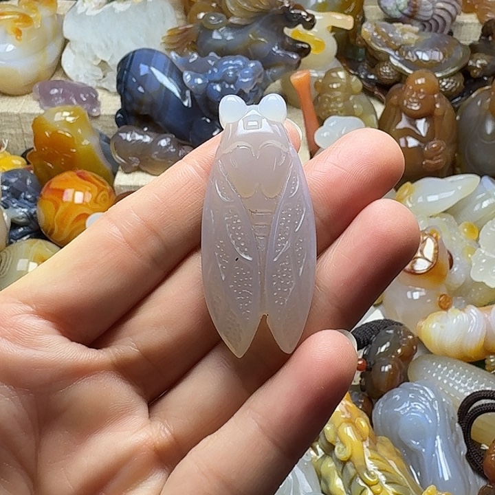 玛瑙/玉髓未镶嵌饰品