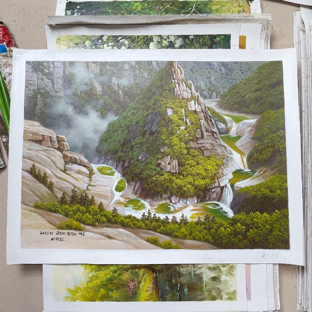 金***起油画朝鲜艺术家协会