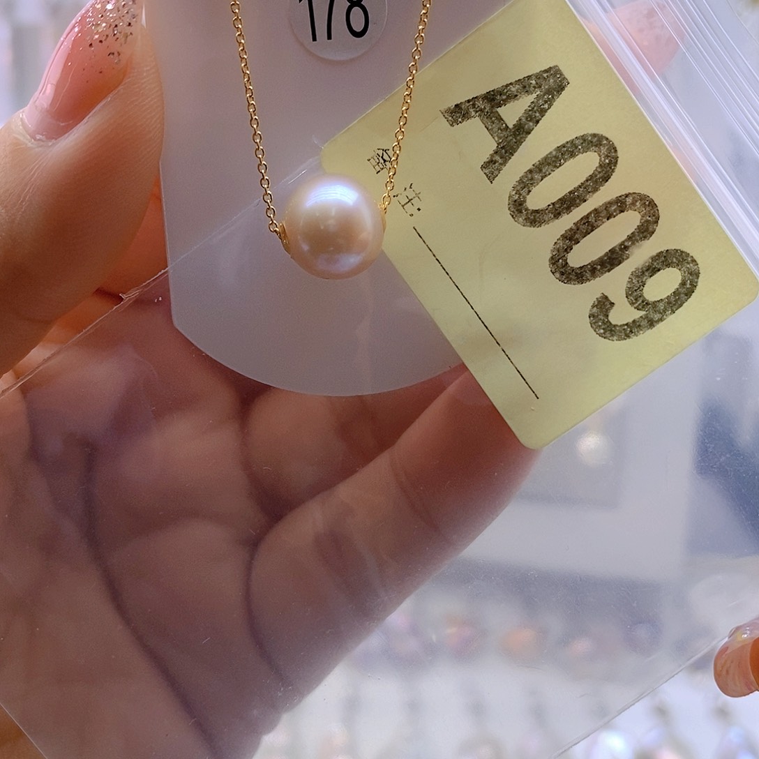 淡水珍珠颈饰银S925镶嵌