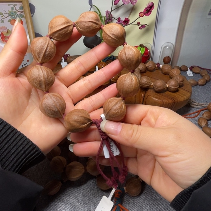 橄榄核手串/手链零**陆梅林铁核23.26