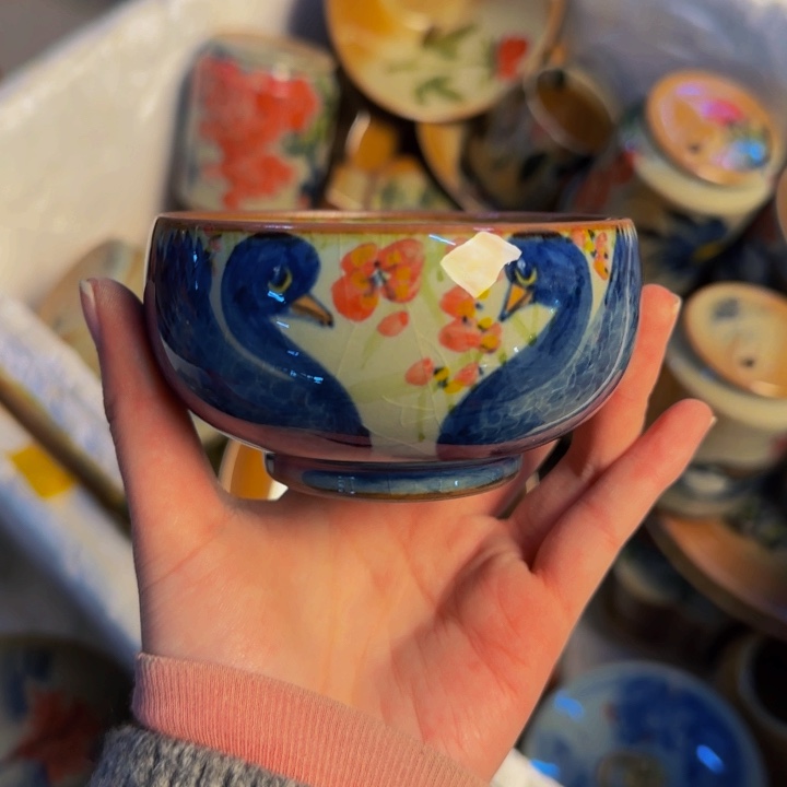 瓷片景德镇陶瓷手工手绘