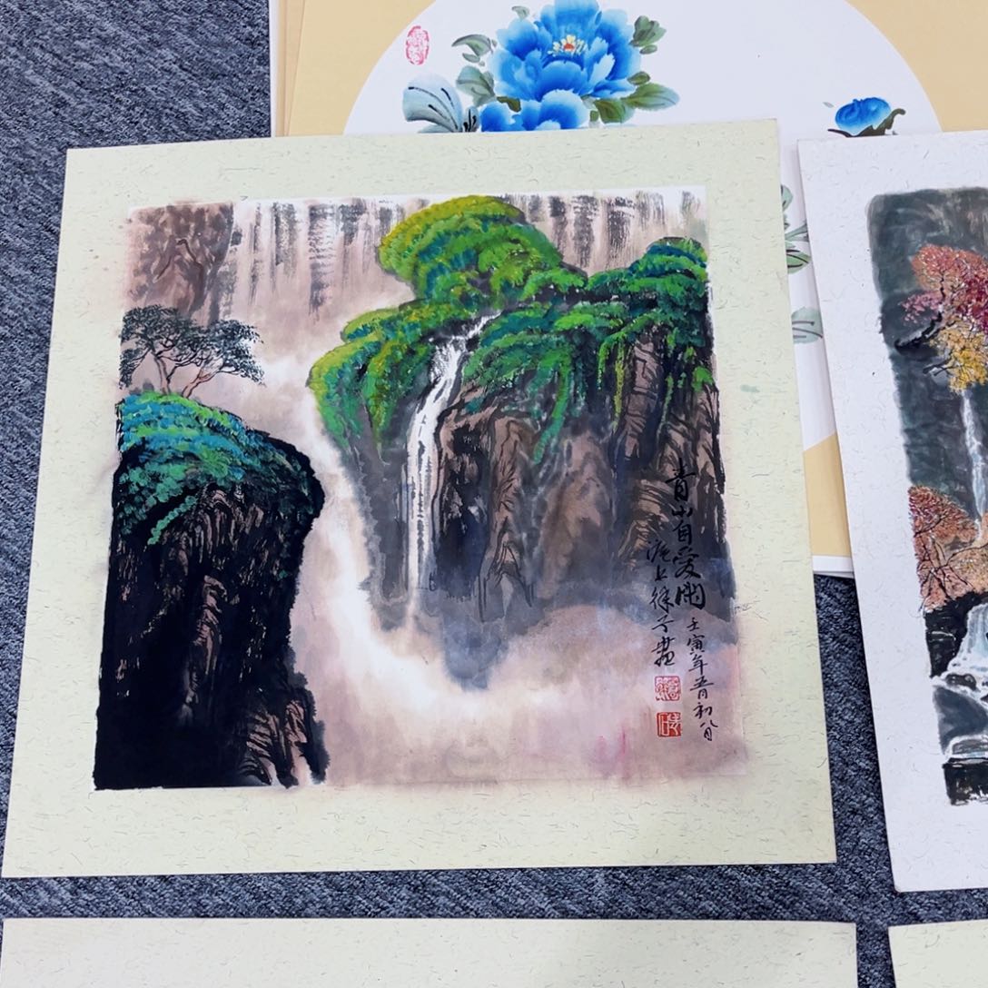 国画用****5绘画艺术作品展50.50