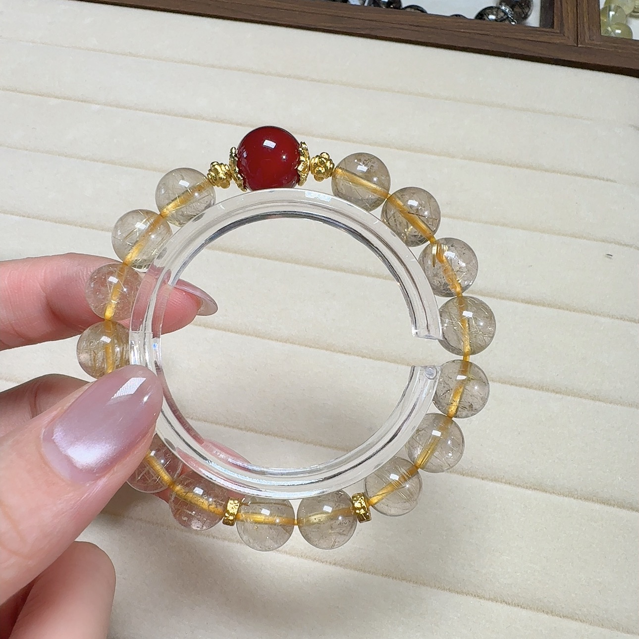 【黄金红运】黄发金+红马瑙