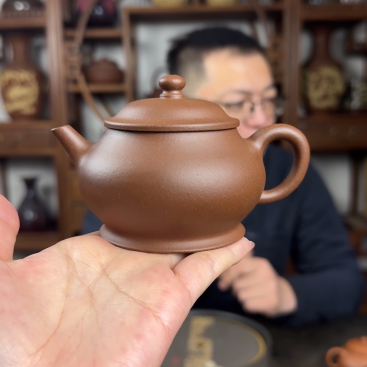 紫砂茶壶紫泥 古潘