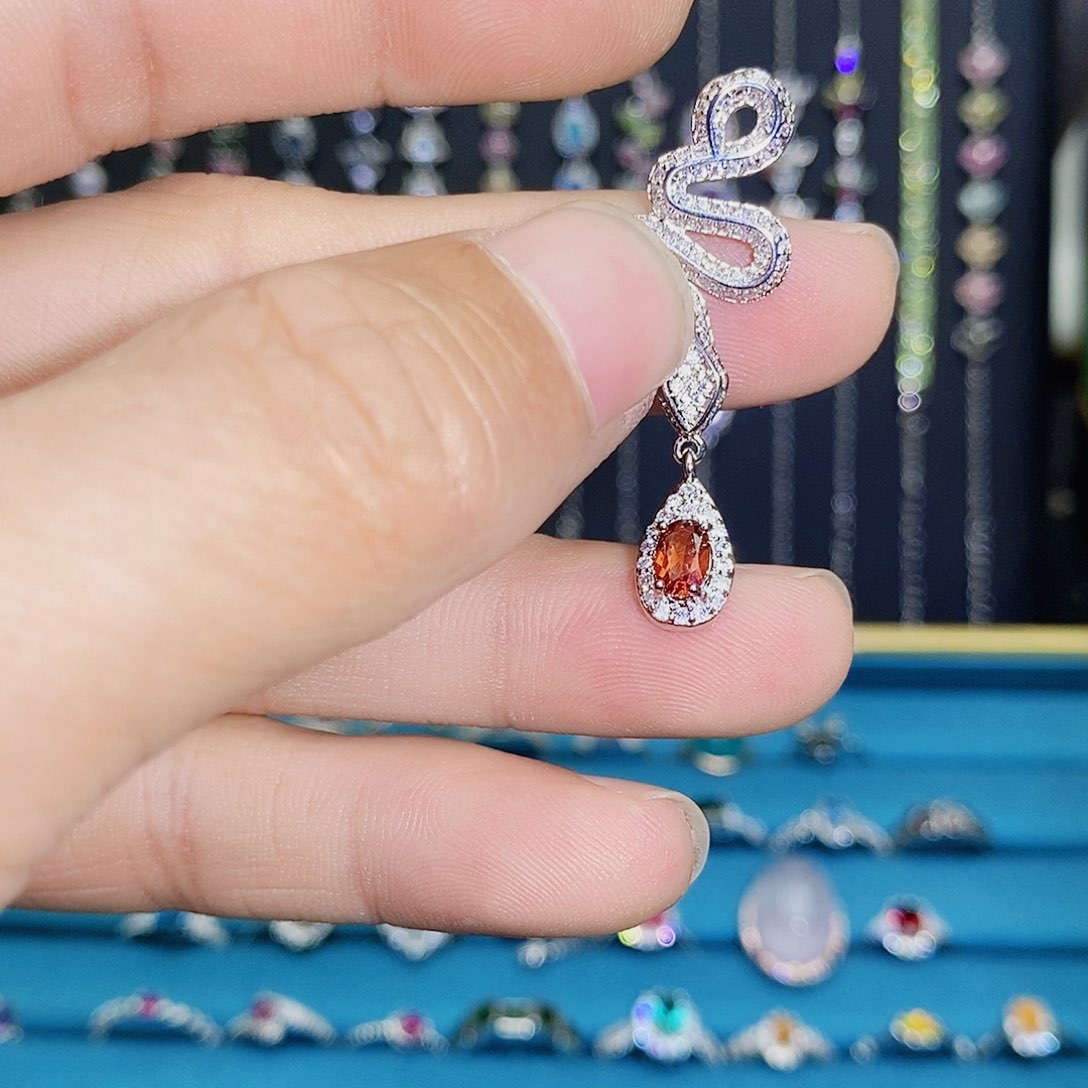 紫晶珠宝半成品银S925镶嵌