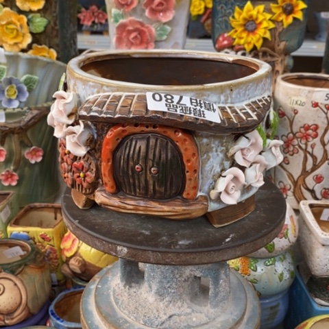 【闪购商品】红陶粗陶材质多肉花盆780