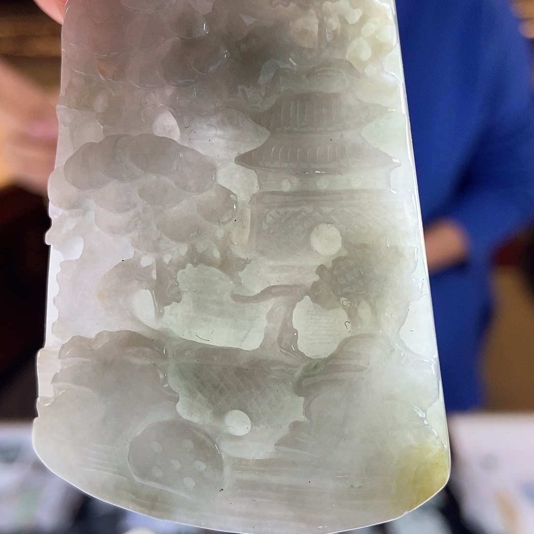 翡翠颈饰未镶嵌一个