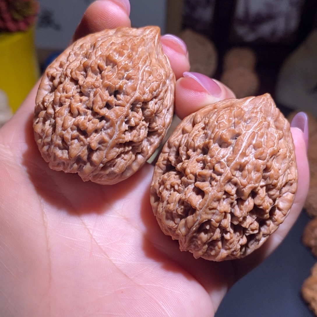 把件文玩核桃全品大蒜头36.5