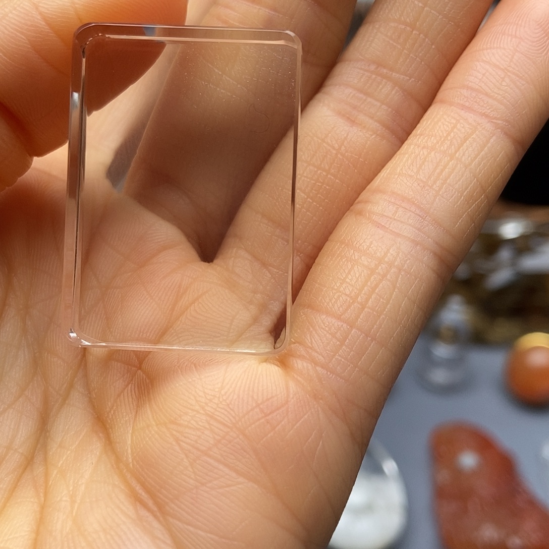 水晶未镶嵌颈饰吊坠