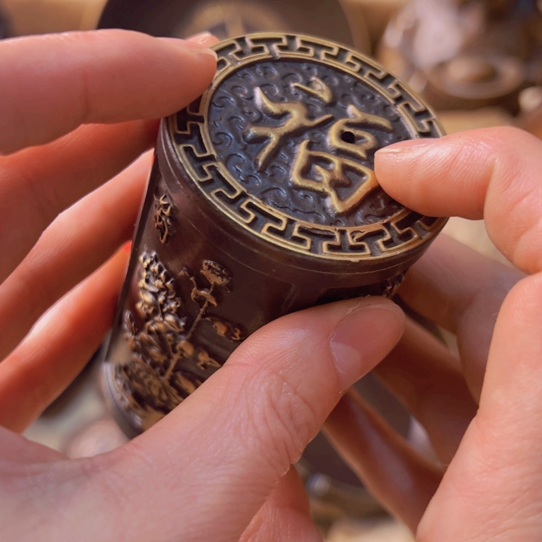 原矿风磨铜牙签铜