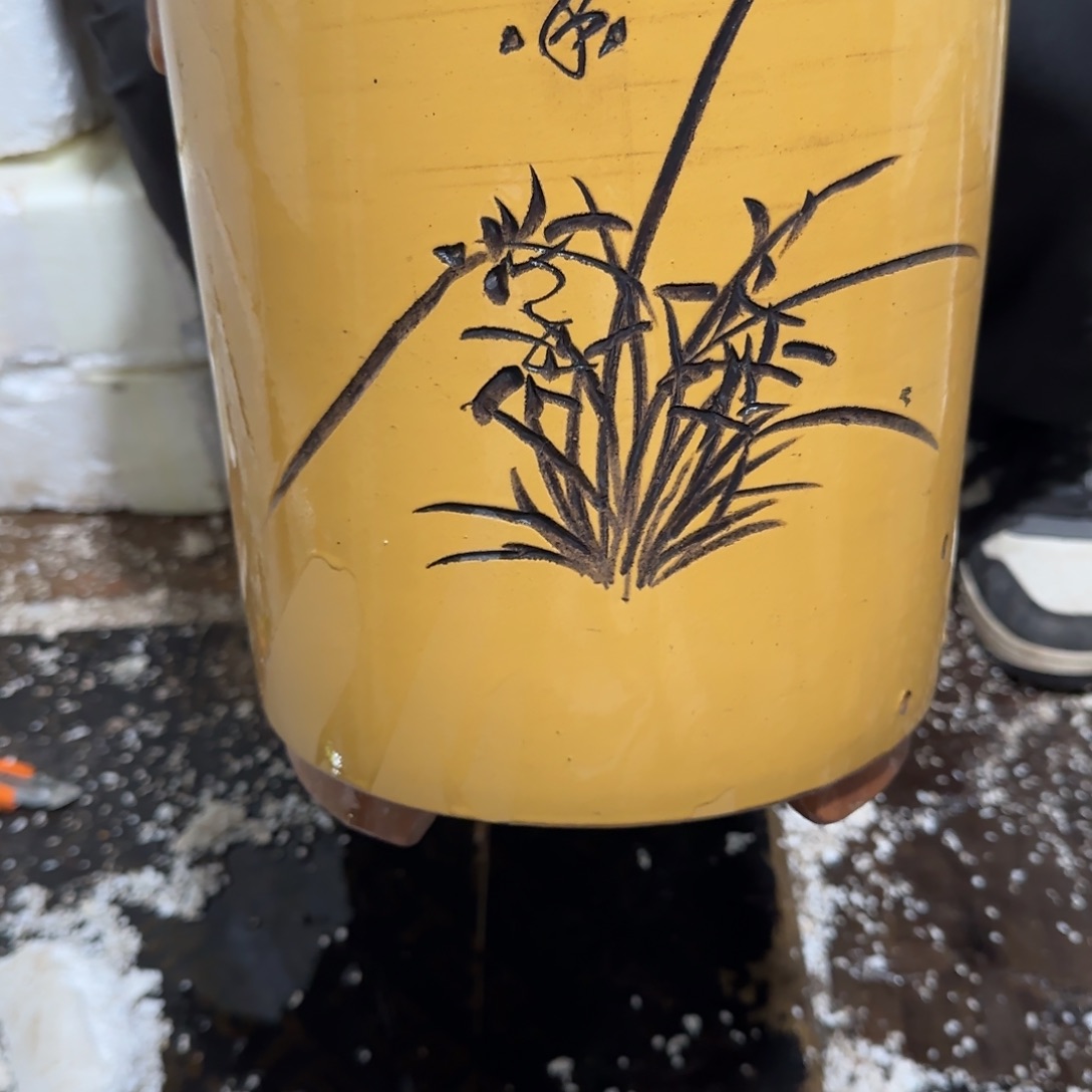 紫砂花盆口径17.22口径