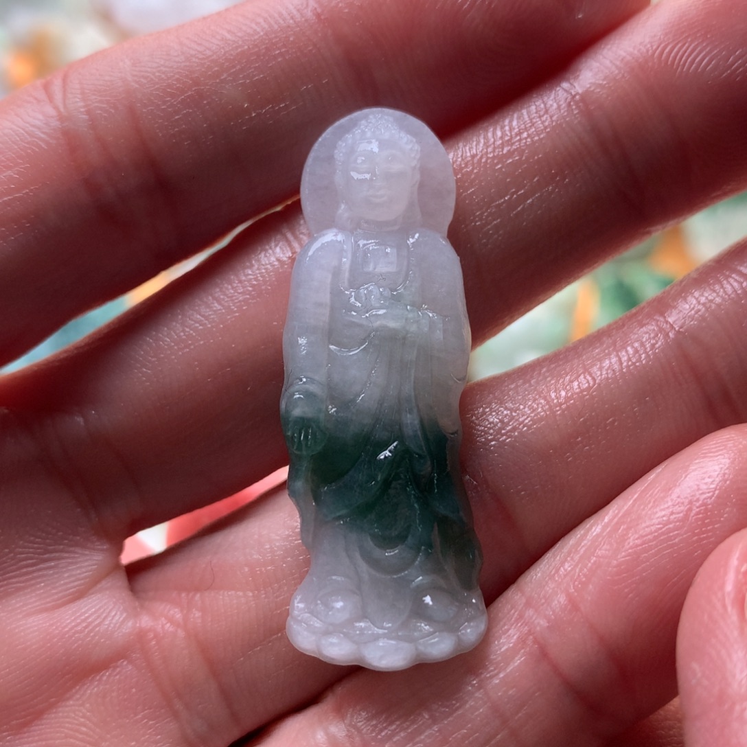 定制翡翠未镶嵌阿米