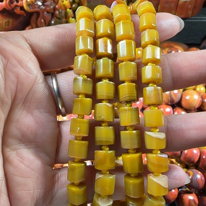 玛瑙/玉髓未镶嵌手串