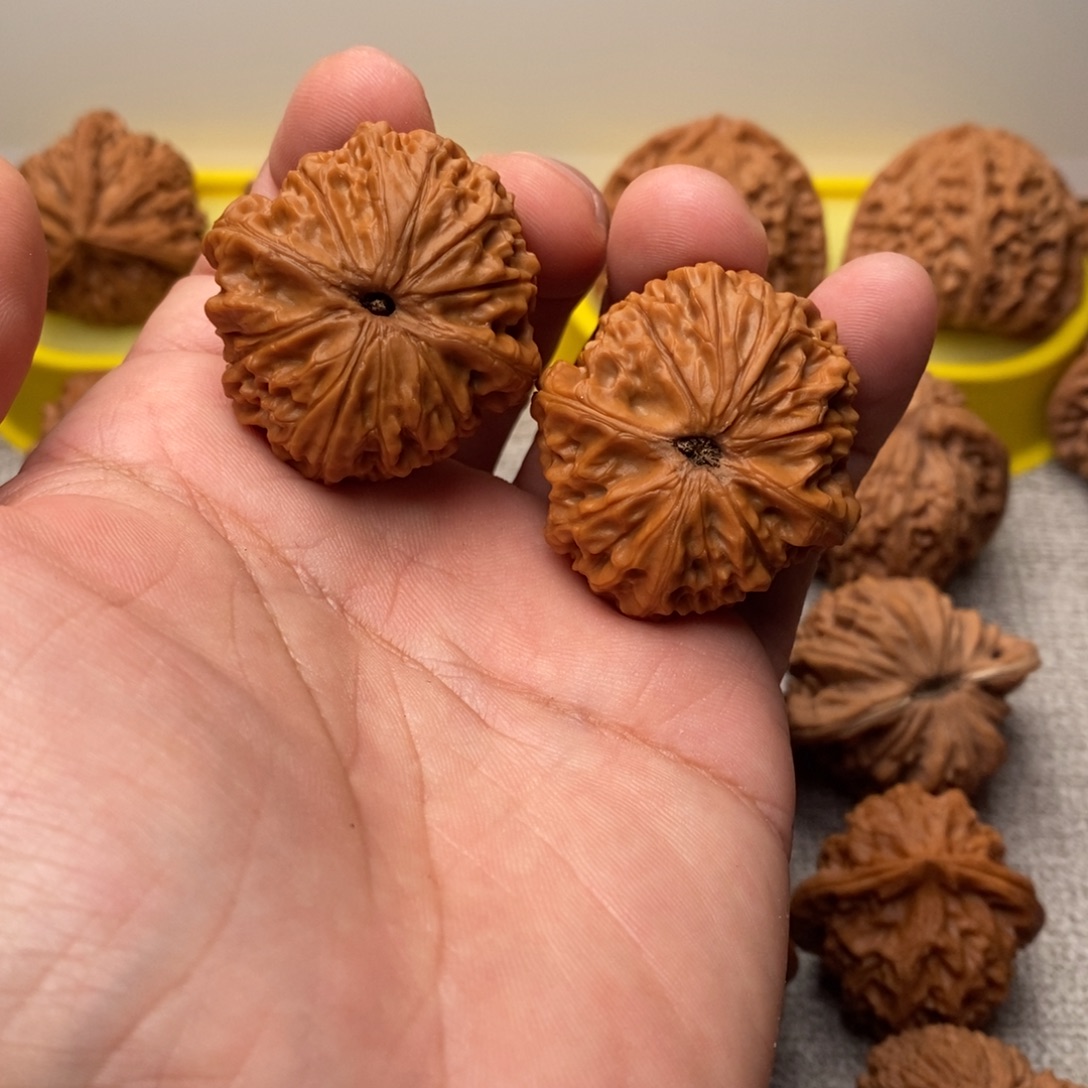 吊坠文玩核桃龙眼元宝37