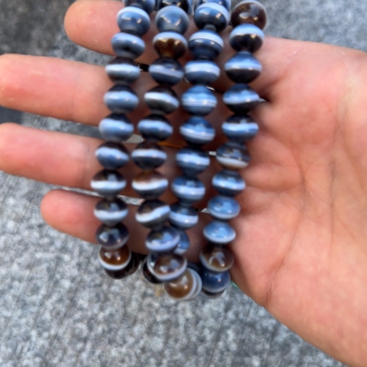 西***司玛瑙/玉髓合金颈饰