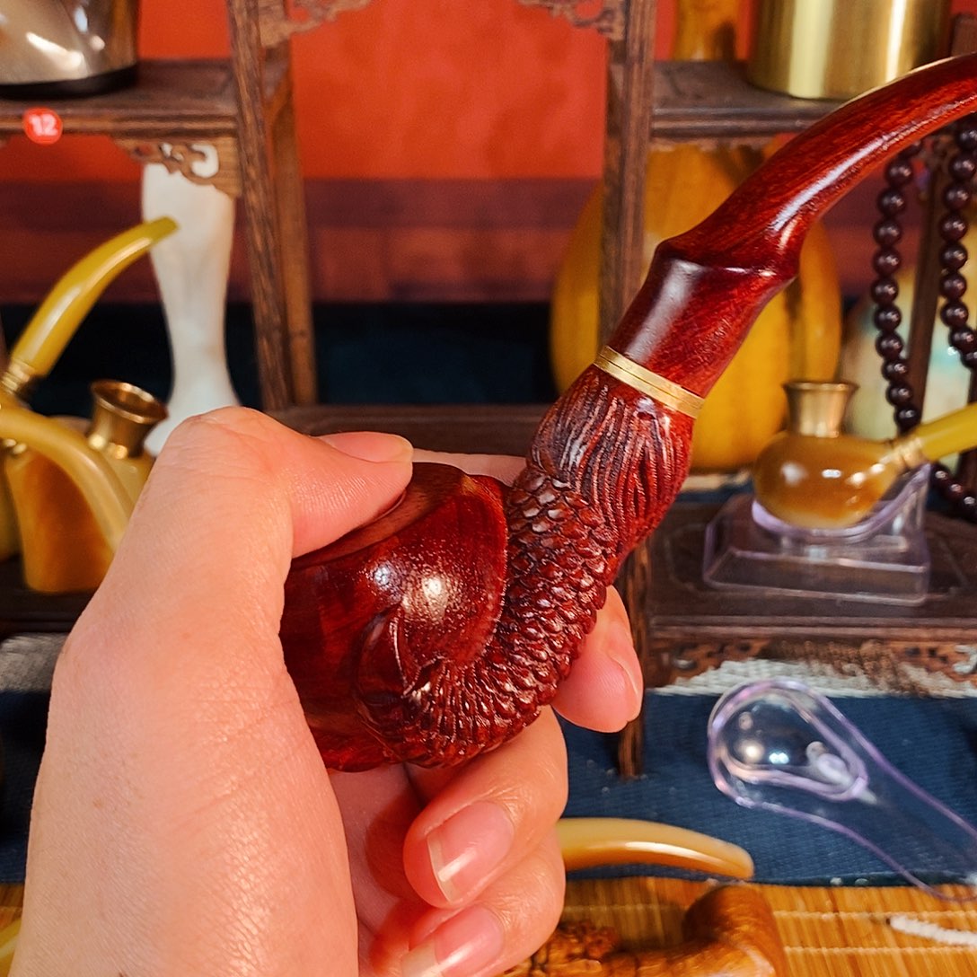 手工制作紫檀工艺斗