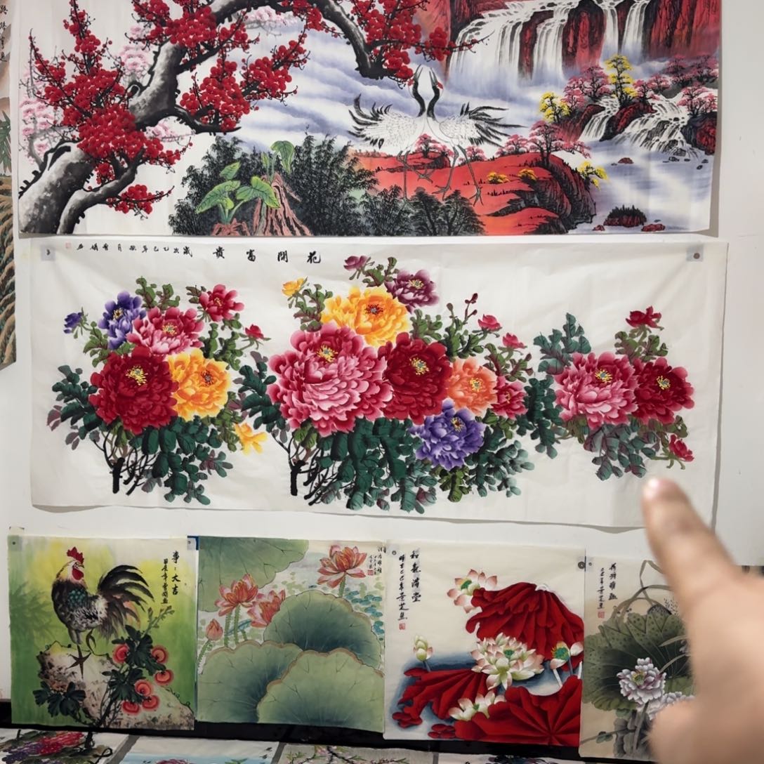 国画会娟艺术馆直播间