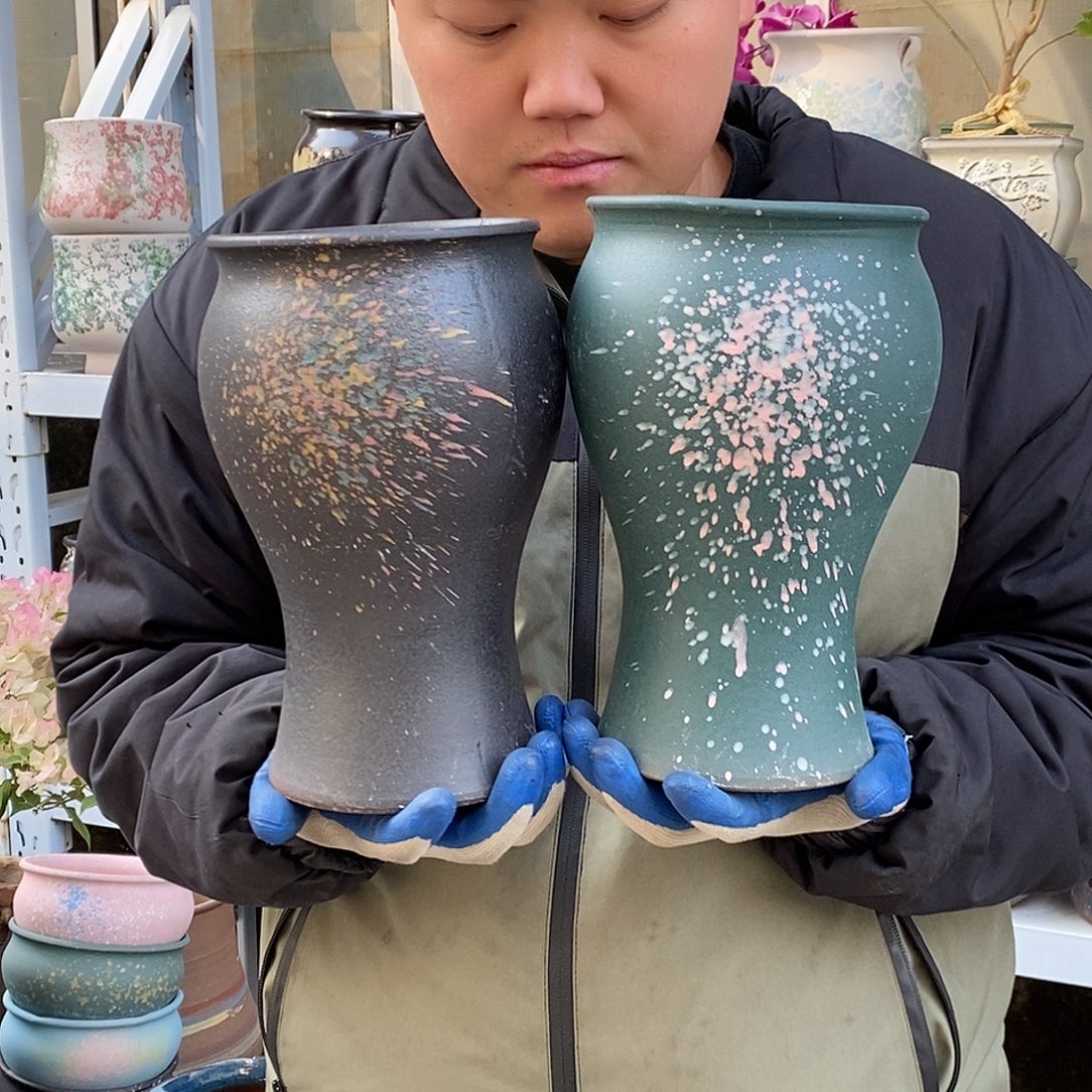 花盆紫砂口14高25福利