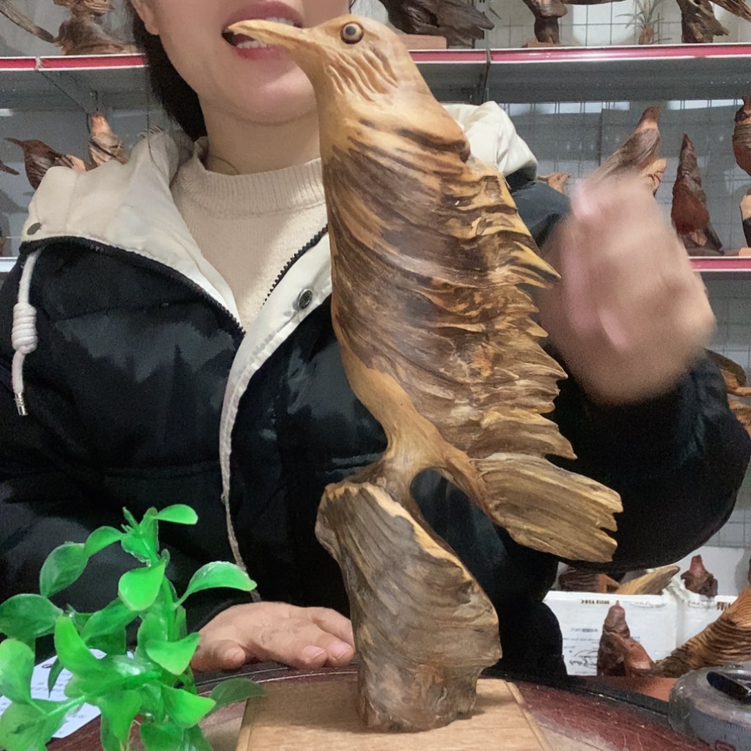 松木憨*哥琥珀木自然精美摆件