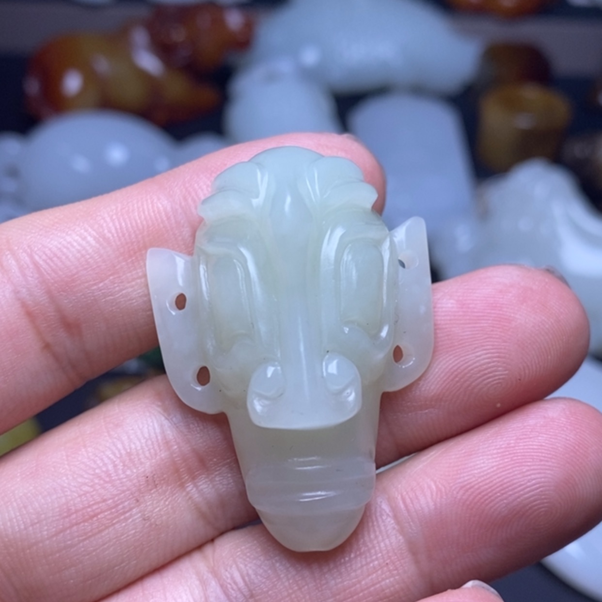 【闪购商品】和田玉（糖玉）未镶嵌颈饰