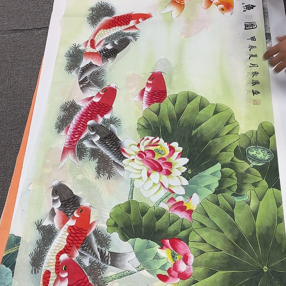 国画国画作品多次在国内外大展