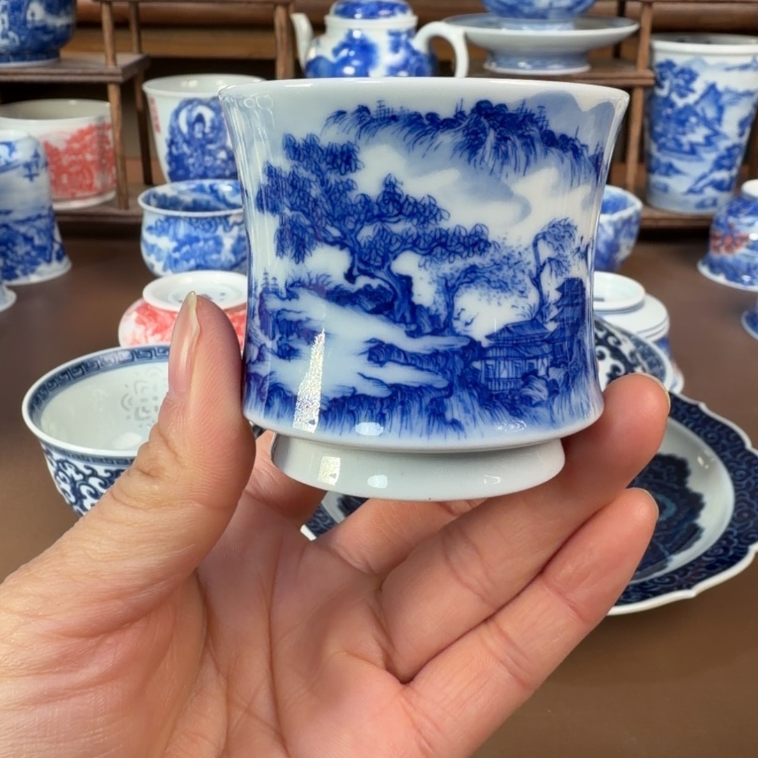 暴***生景德镇陶瓷手工手绘