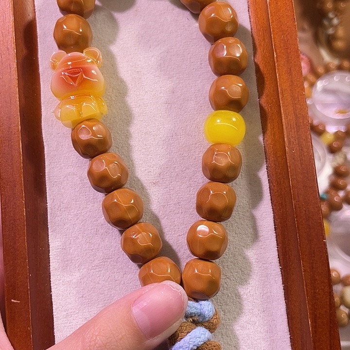 猴头核桃吊坠奶酪手持设计款