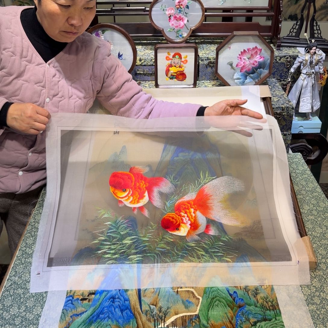 刺绣手工苏绣工艺