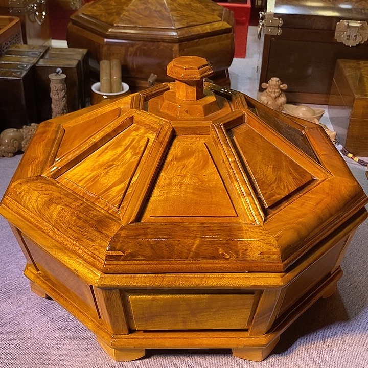 抱***抱金丝楠金丝楠木果盘