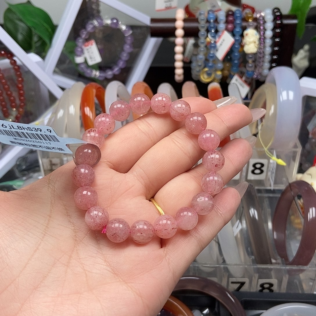 石英质玉手链未镶嵌8