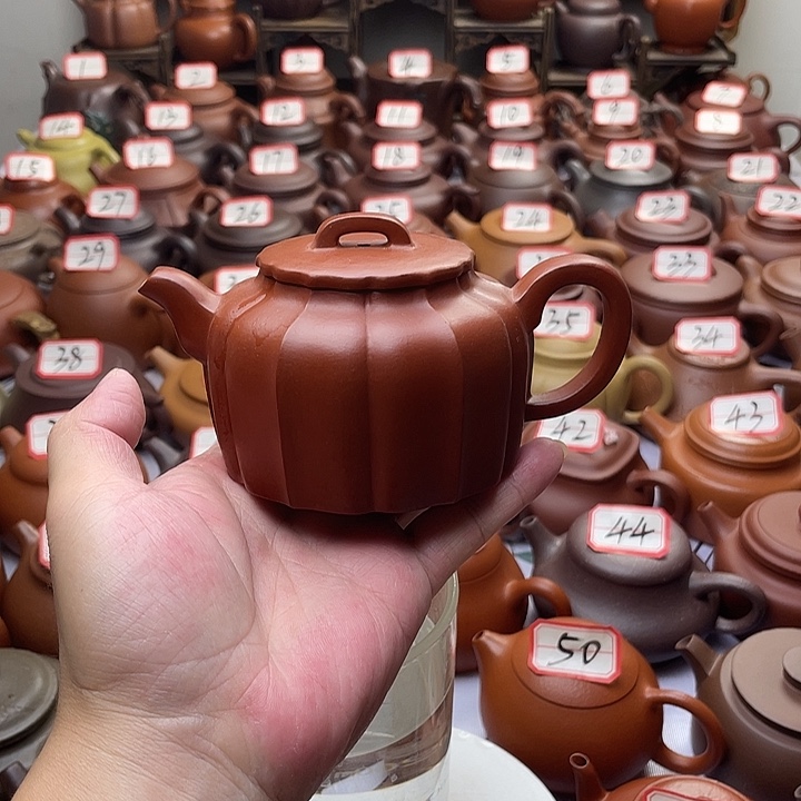 茶壶紫砂微瑕半手工