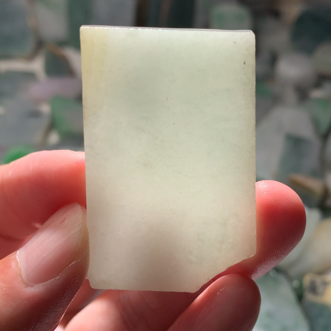 翡翠裸石翡翠原石片料